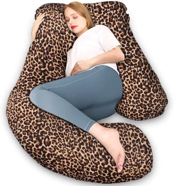 Ultimate U-Shaped Maternity Pillow for Expecting Moms