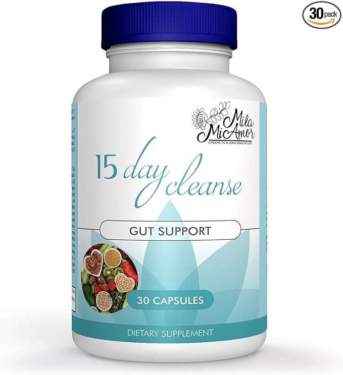 Mila Miamor 15 Day Gut Cleanse Detox for Women & Men